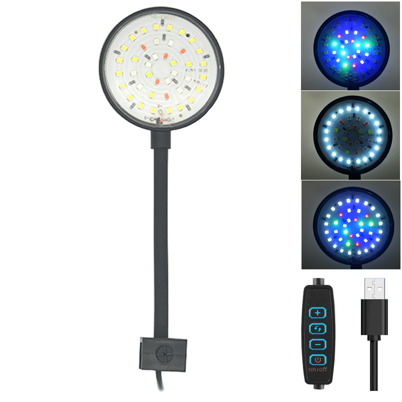 Aquarium Plant Light - USB حوض السمك LED مصباح خزان