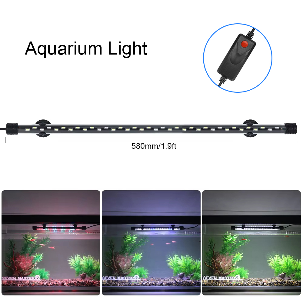 Aquarium Plant Light - 58 سنتيمتر حوض السمك ضوء LED