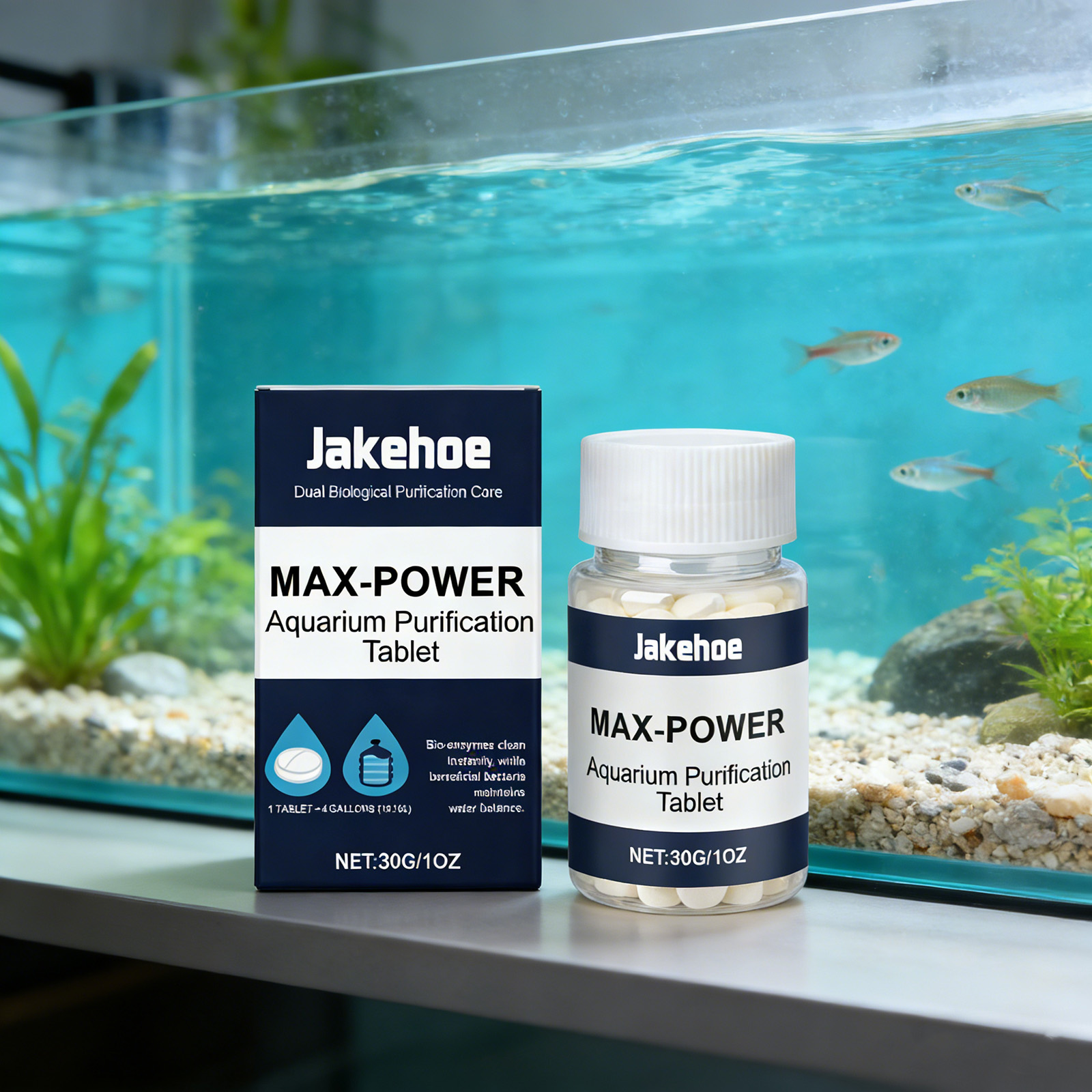 Planted Aquarium Algae Control - أقراص إزالة الطحالب لأحواض السمك لتنقية