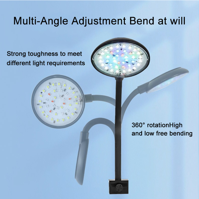 USB حوض السمك LED مصباح خزان ا - مراجعة Aquarium Plant Light وسعره