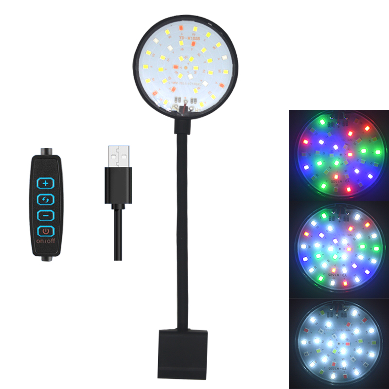 USB حوض السمك LED مصباح خزان ا - مراجعة Aquarium Plant Light وسعره