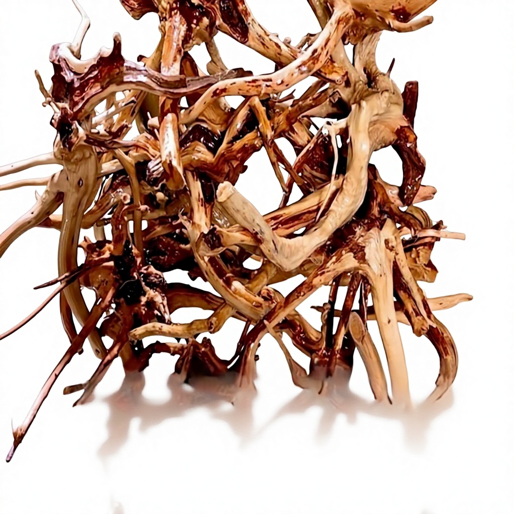 أغصان خشب طبيعية لتزيين أحواض  - مراجعة Aquarium Driftwood وسعره
