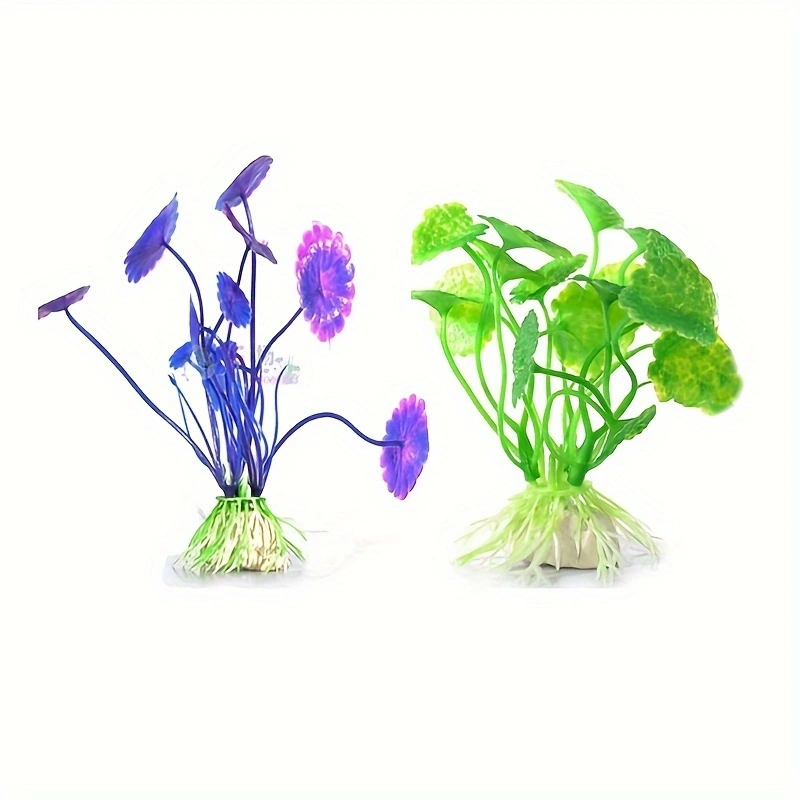 نباتات بلاستيكية صناعية تحت ال - مراجعة Aquarium Plant Substrate وسعره