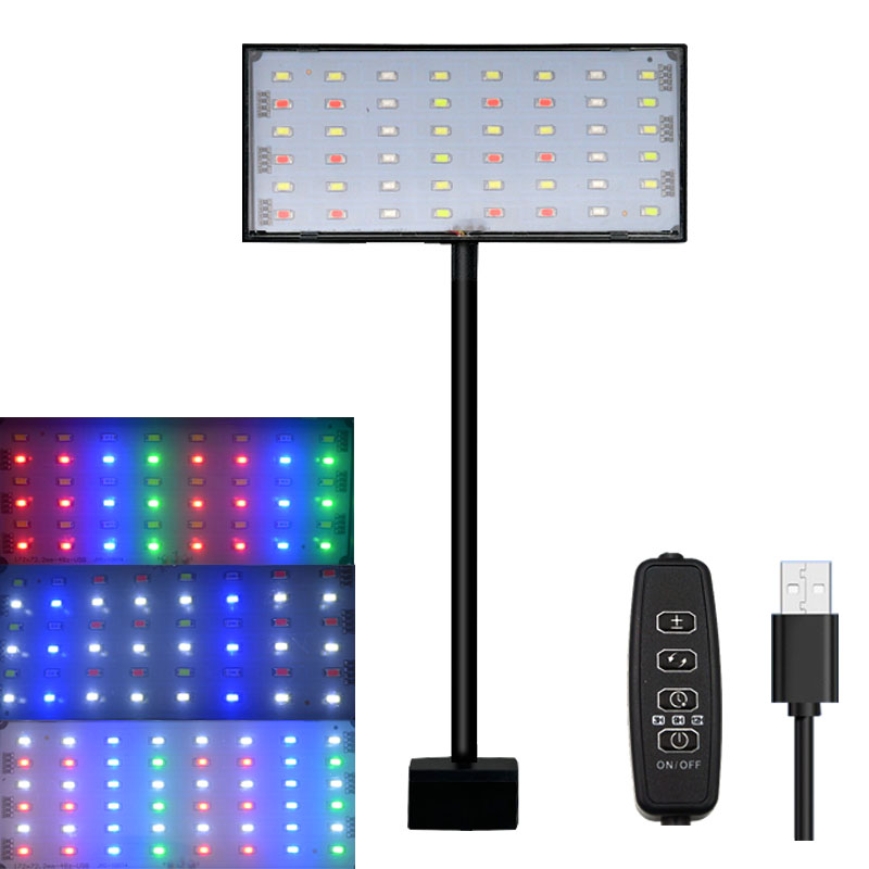 إضاءة LED كاملة الطيف لحوض الس - مراجعة Aquarium Plant Light وسعره