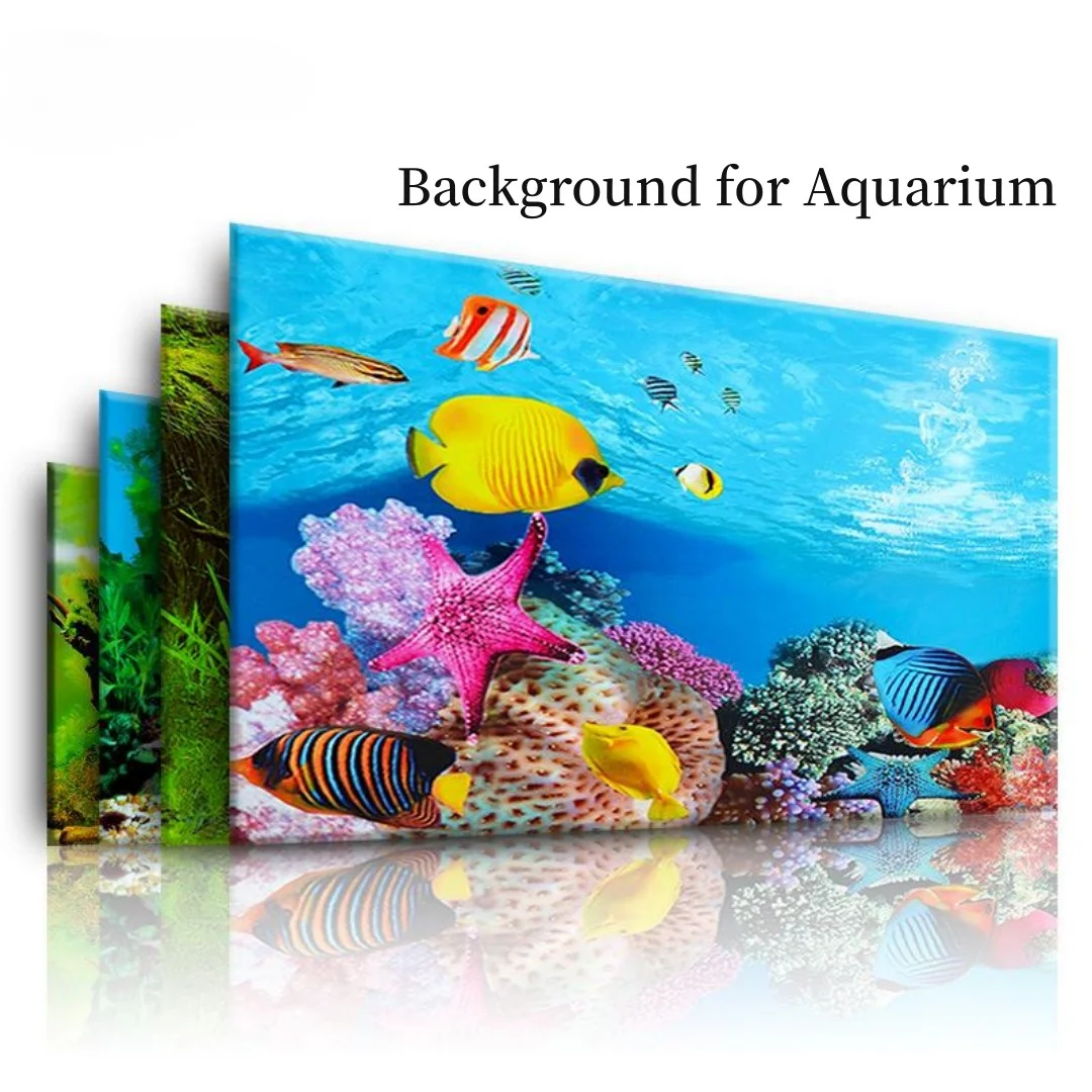 خلفية حوض السمك ثلاثية الأبعاد - مراجعة Aquarium Plants Live وسعره