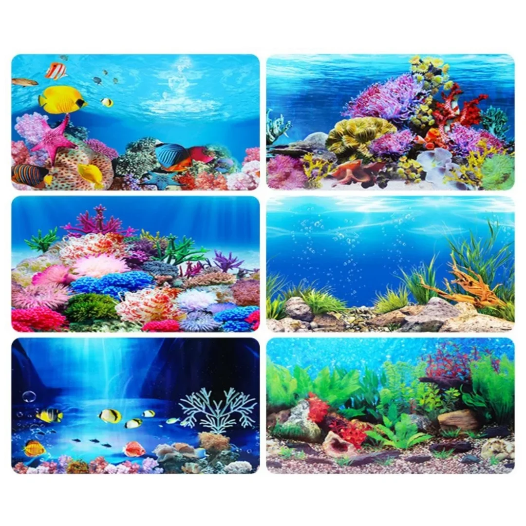 خلفية حوض السمك ثلاثية الأبعاد - مراجعة Aquarium Plants Live وسعره