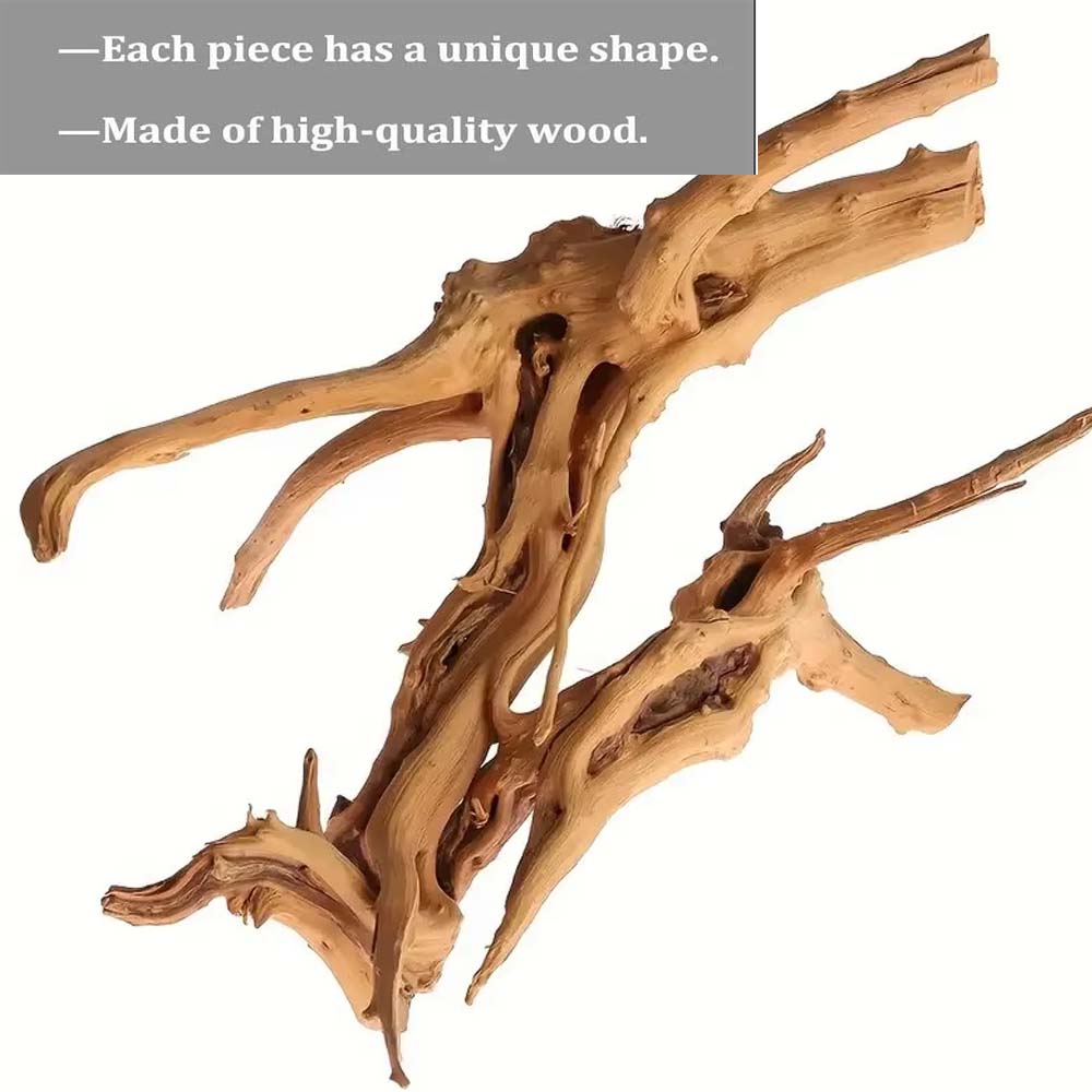 خشب عائم طبيعي كبير لحوض السمك - مراجعة Aquarium Driftwood وسعره